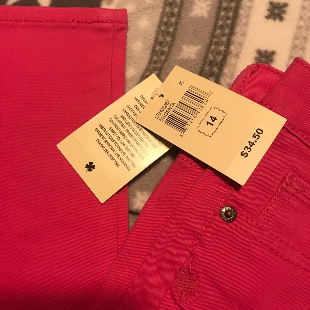 Pink Lucky jeggings